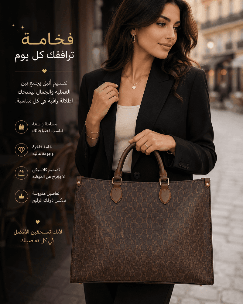 حقيبة هيريتاج مونوغرام الفاخرة