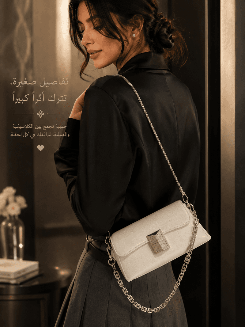 حقيبة سيلفر لوك الصغيرة الفاخرة