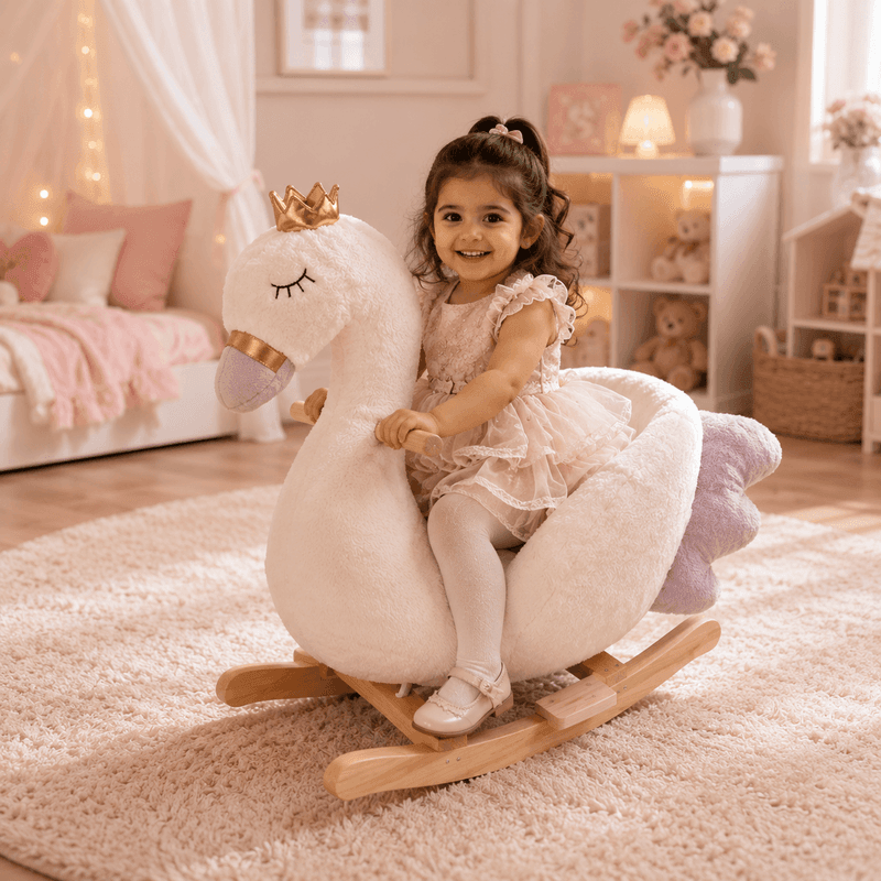 حصان هزاز بجعة الأميرة