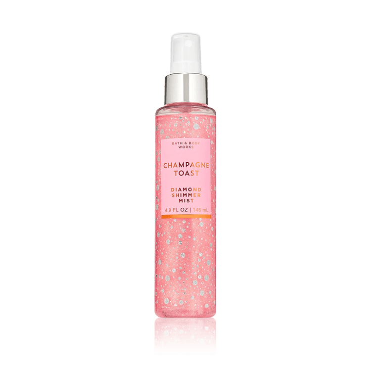 باث آند بودي وركس شامبين توست دايموند شيمر معطر جسم - 145 مل