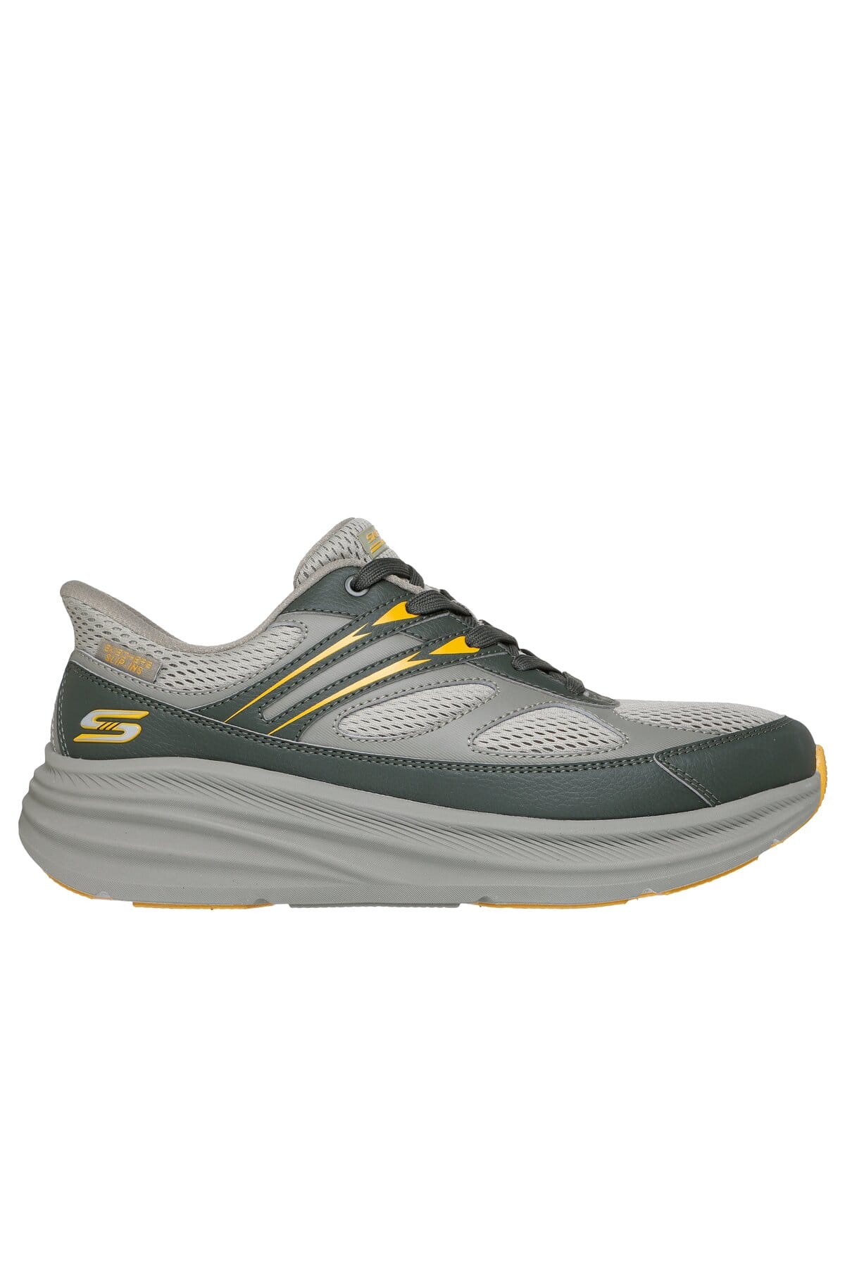 حذاء رياضي رجالي Skechers طراز BOBS SKILLZ أخضر